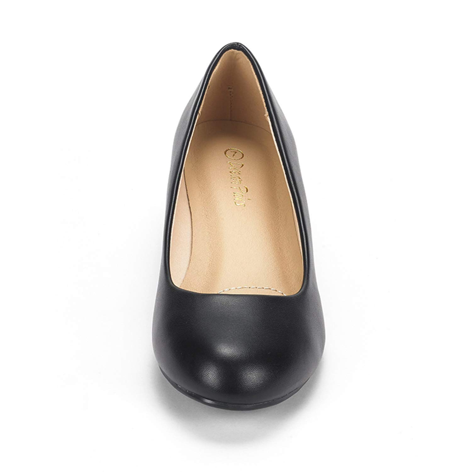 DREAM PAIRS Zapatos de Tacón de Cuña Clásicos Mujer Zapatos de Salón PU