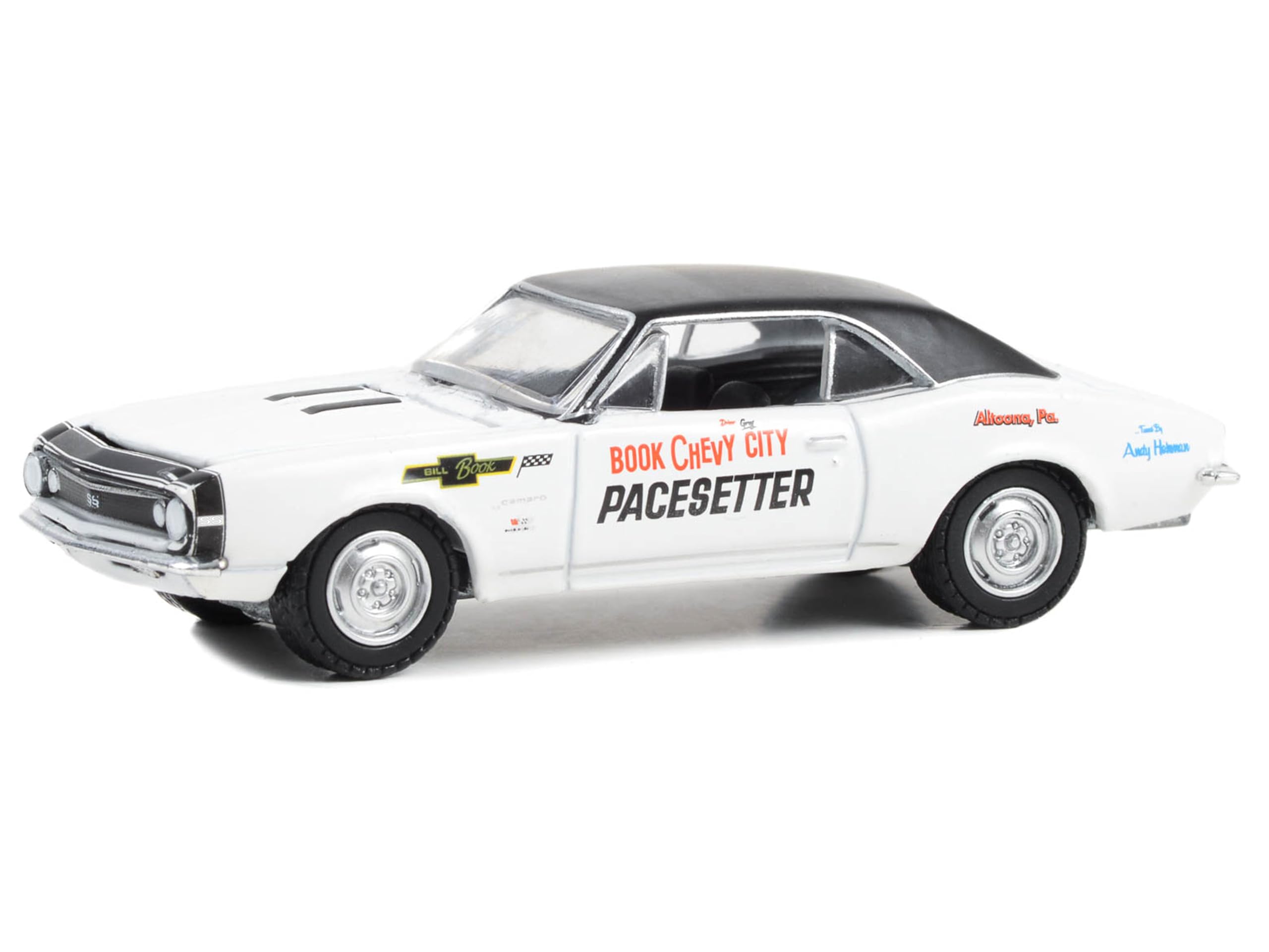Amazon.com: 1967 Chevy Camaro SS White with Black Top Book City