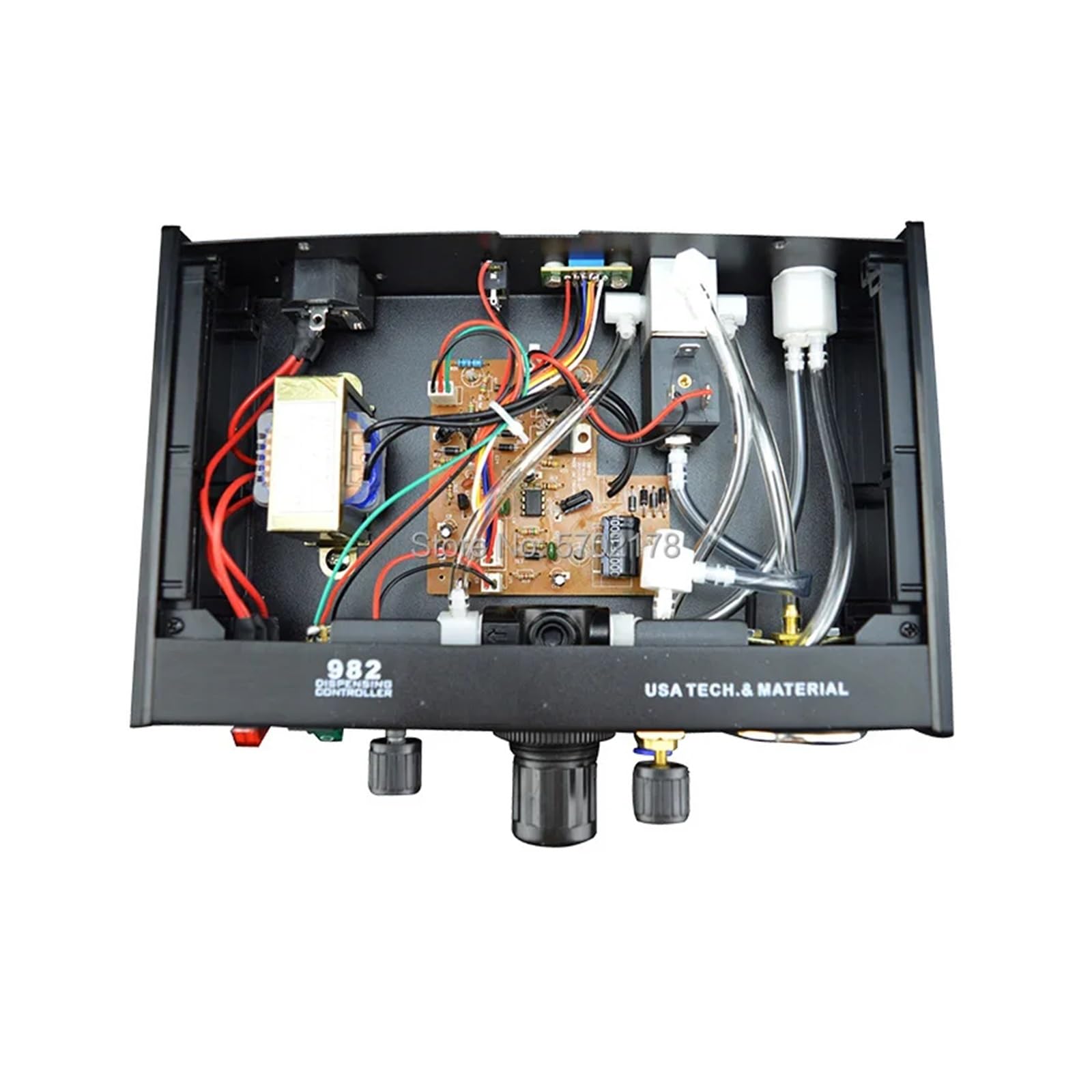 Dispensador de pegamento semiautomático BY-982 Máquina dispensadora resina epoxi