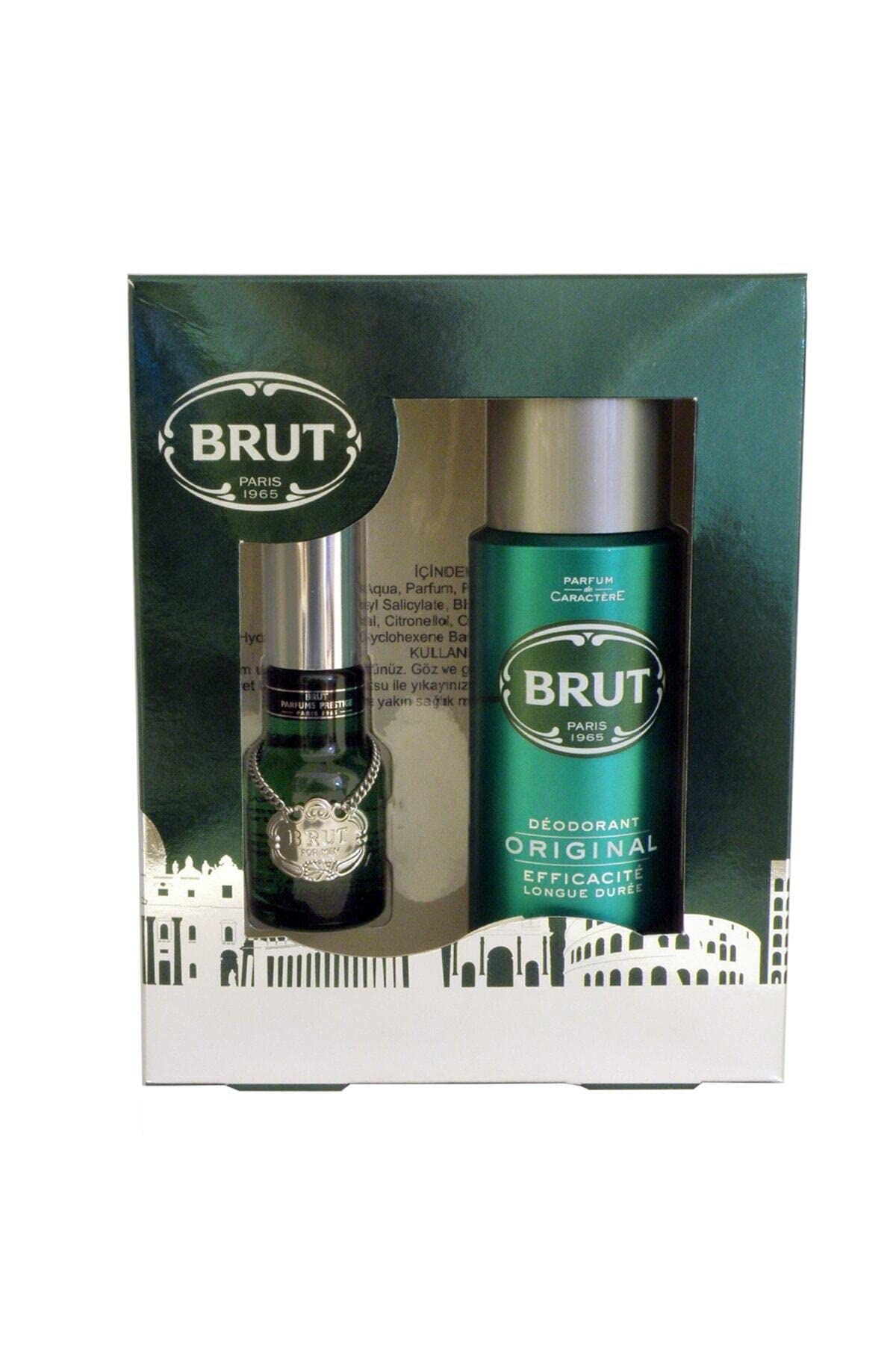 Brut Madalyon Original Edt 30 ml Erkek Parfüm +200 ml Erkek Deodorant Set 8681413202148
