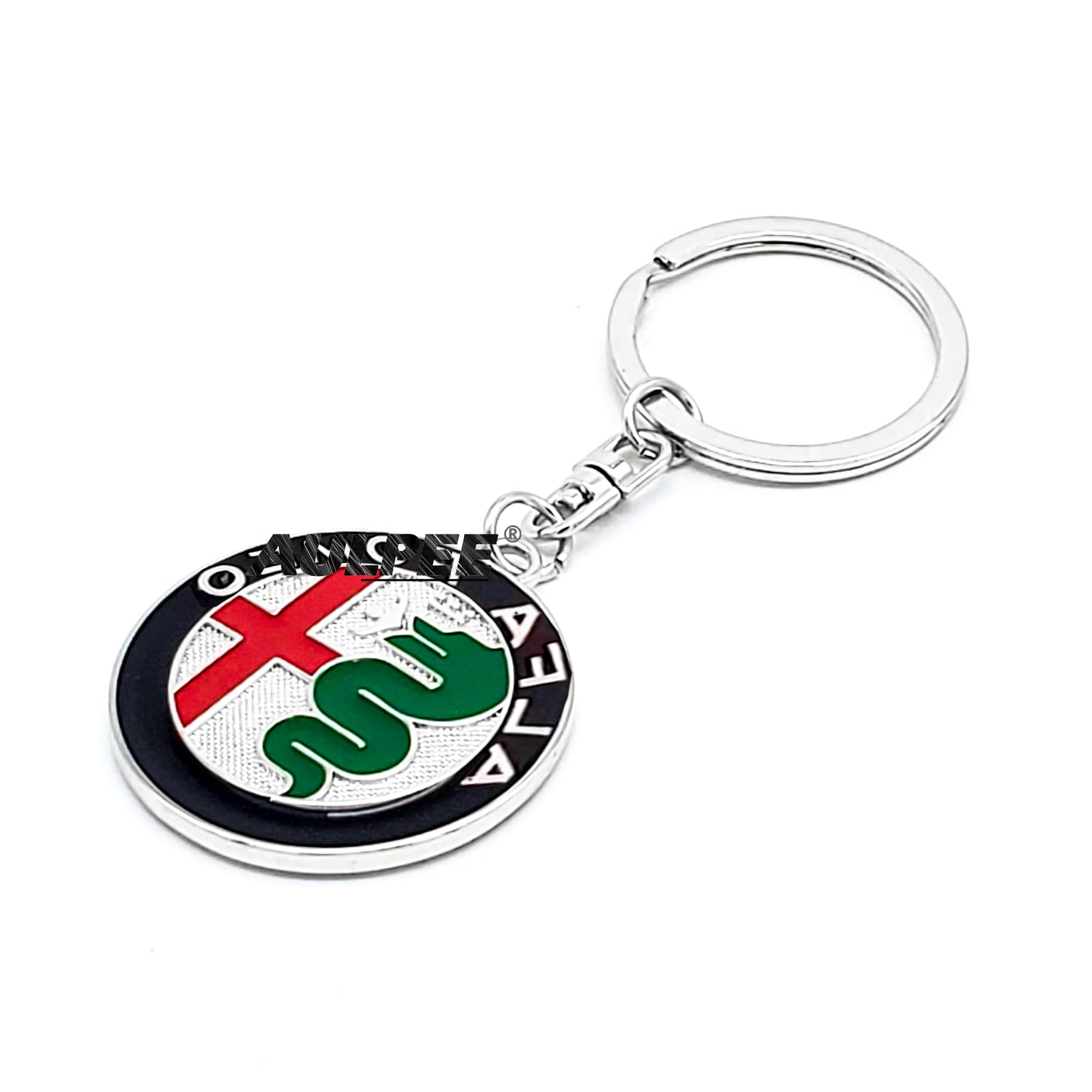 Alloyed Car Keychain for Car 3D Metal Key Chain Gifts for Women and Men Keyring Universal Size