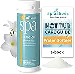 Proteam Spa Gentle Spa Hot Tub Water Softener with SplashWiz Hot Tub Chemicals Care Guide e-Book Made in USA (1.5 lb)