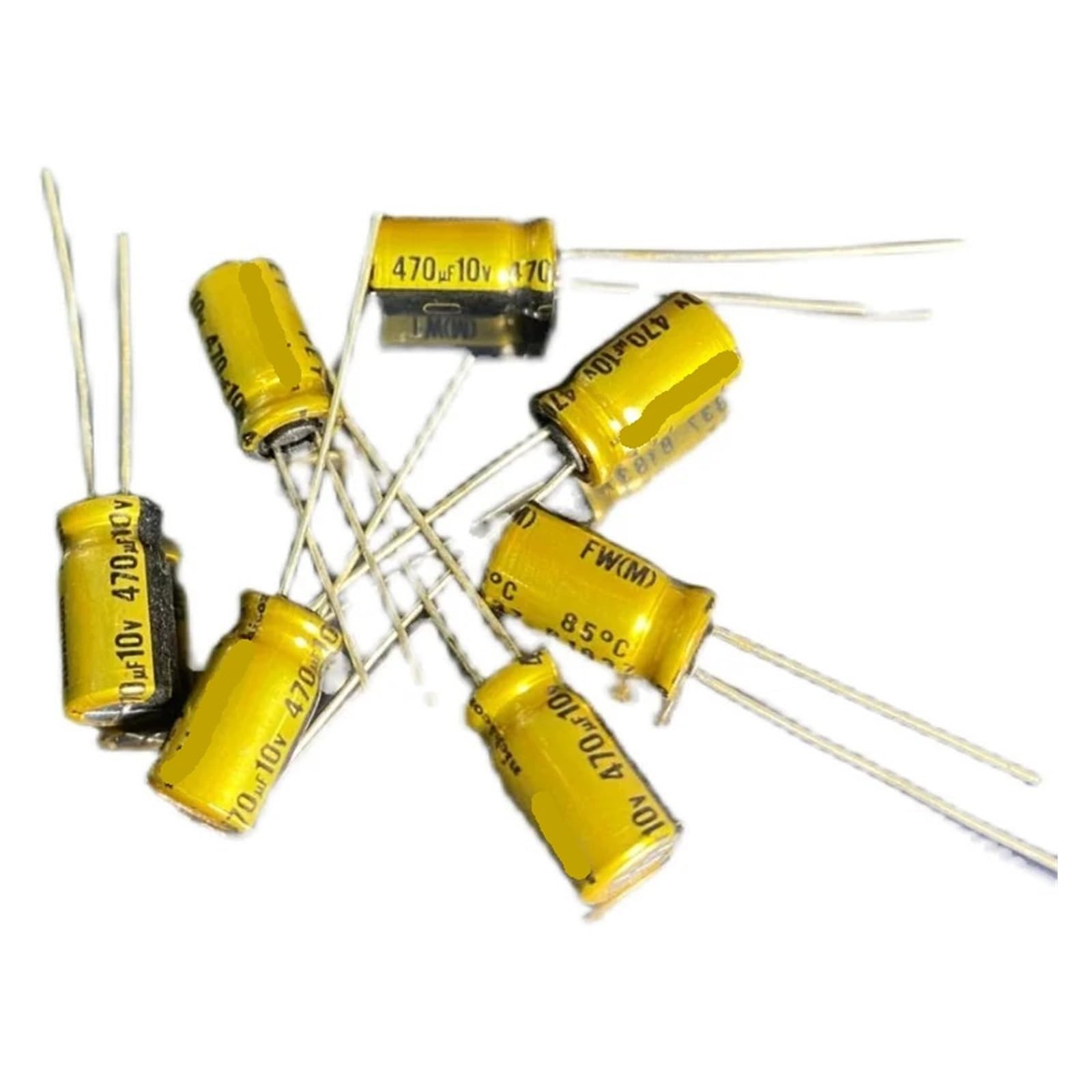 LEOTNNDQ 10pcs F G Series 33uF16V Audio Electrolytic Capacitors