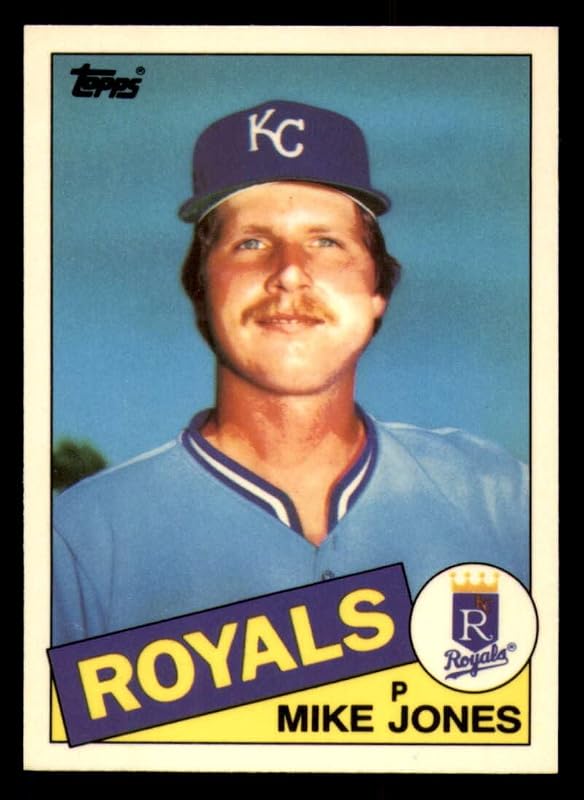 Béisbol 1985 Tiffany #244 Mike Jones NM Near Mint Royals