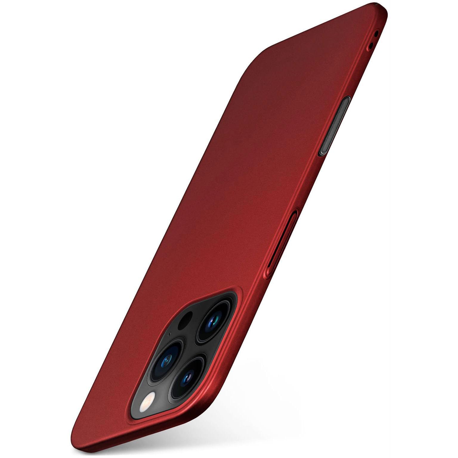 Coque Apple iPhone 16 Pro moex Alpha ultra fine rouge mat - 8