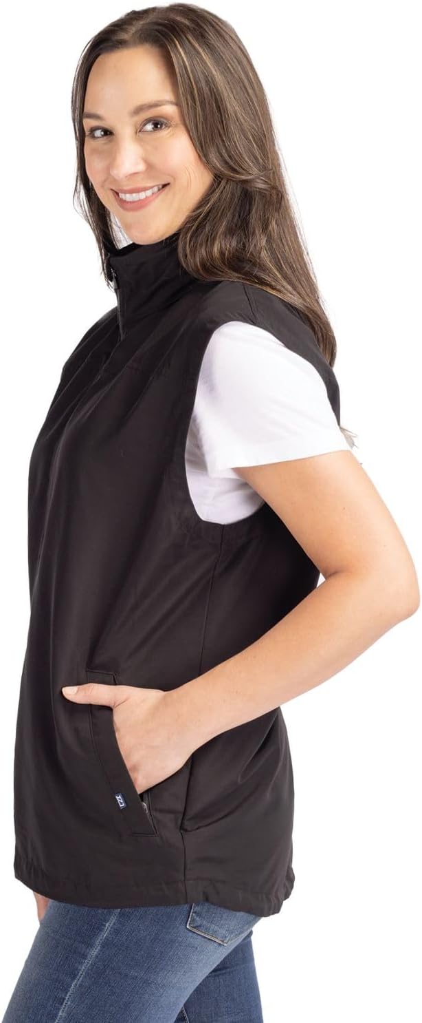 Cutter & Buck Ladies Charter Eco Full-zip Womens VestVest - Image 5