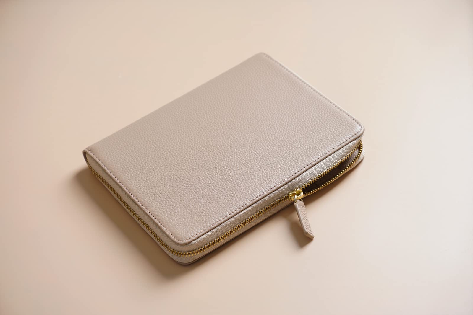 Moterm Funda de piel con cremallera para planificadores Stalogy B6