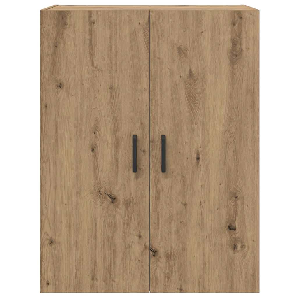 Braun Szafa montowana na ścianie, 69,5 x 34 x 90 cm, materiał drewnopochodny, z 2 drzwiami, oszczędność miejsca do przechowywania, do salonu, sypialni, uniwersalny mebel