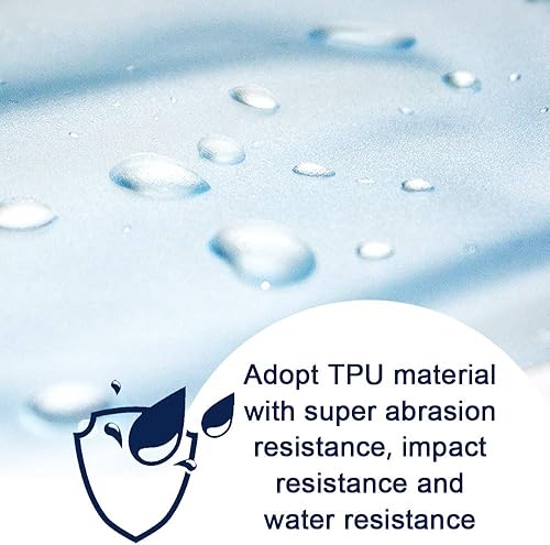 Miniatura 5 de Bukihome Protector de pie hermético para ducha, fundas para patas de adulto, capacidad extra grande para tensión de muslos adultos de 268 libras y