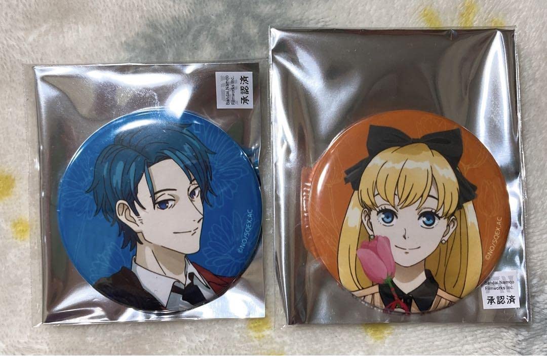 ACCA 缶バッジ スクエア ロッタ Amazon.co.jp: ACCA13区監察課 缶バッジ ニーノ ロッタ : おもちゃ