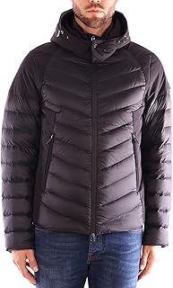 Hetrego Chaqueta de Plumas Negro Bimaterial Dean