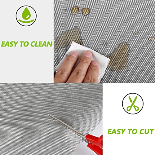 Image of ROSESKY (45cm X 3 & 5 Mtr) EVA Anti Slip Mat /Sheet Useful and Multipurpose for Fridge, Bathroom, Kitchen, Drawer, Table Mat, Shelf Liner (3Mtr,Texture: Diamond)