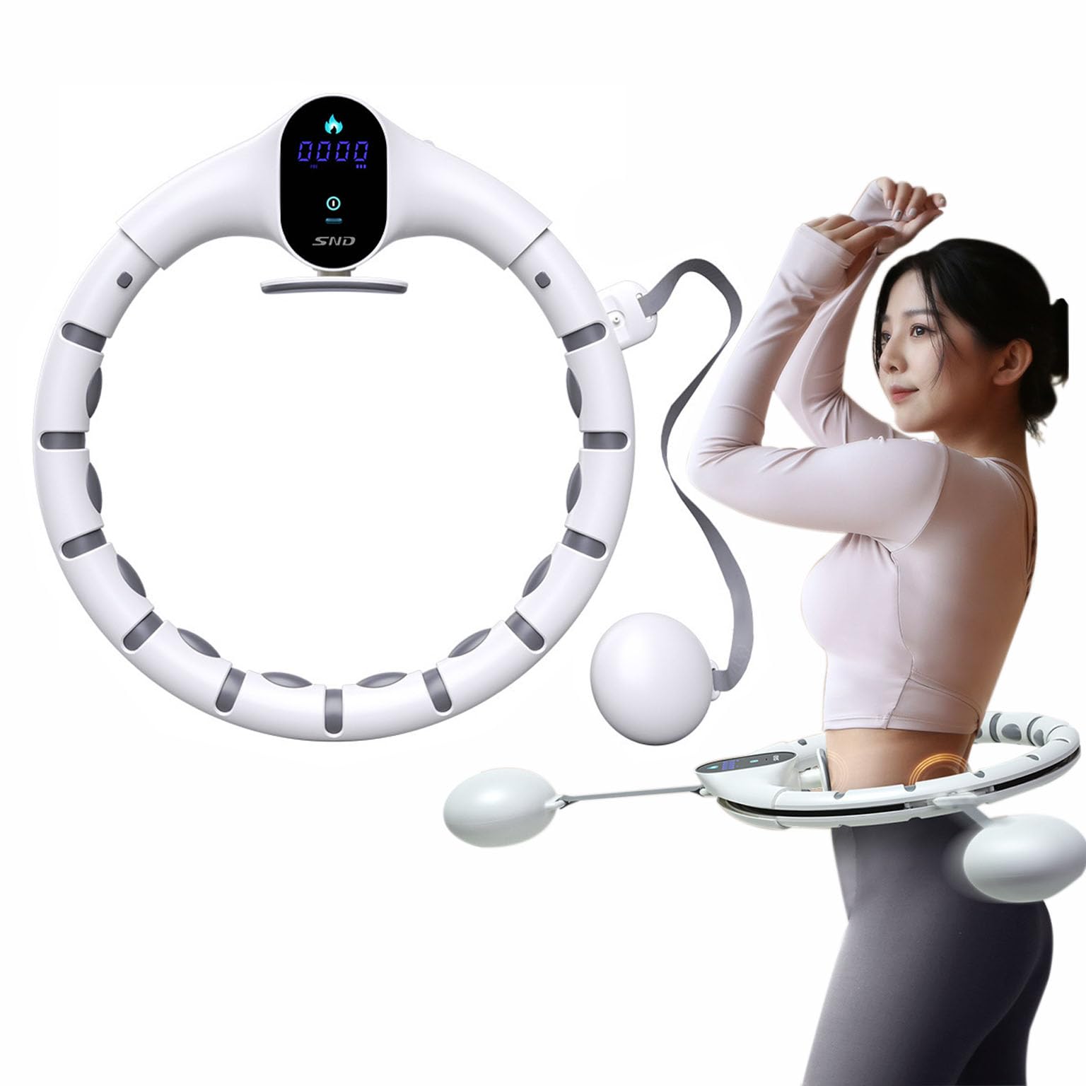 Amazon.co.jp: フラフープ スマートフラフープ ダイエット