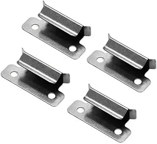 Inydeot Ender 3 Glass Bed Clips 7mm for Creality Ender 3 Ender 3 Pro Ender 3 V2 Ender 5 Pro Ender 7 CR-20 Pro CR-10S Pro 3D Printer Heated Bed Clips 4 Pieces