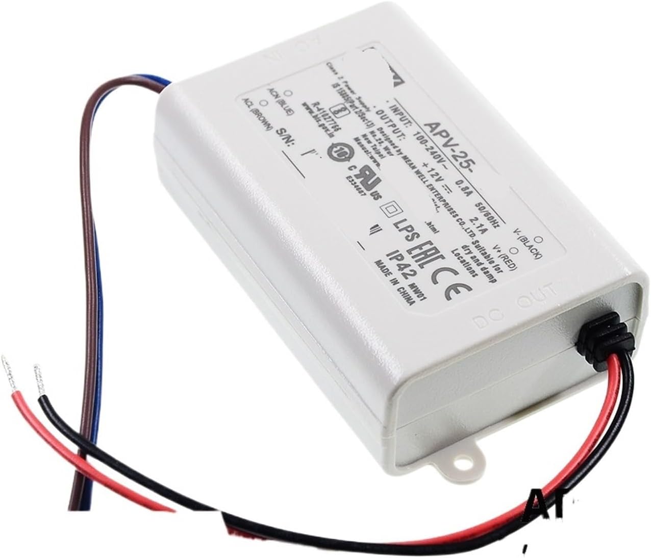 スイッチング電源 APV-25-5/12/15/24/36V 定電圧 LED 照明 電子スクリーン 字幕スクリーン 25W(APV-