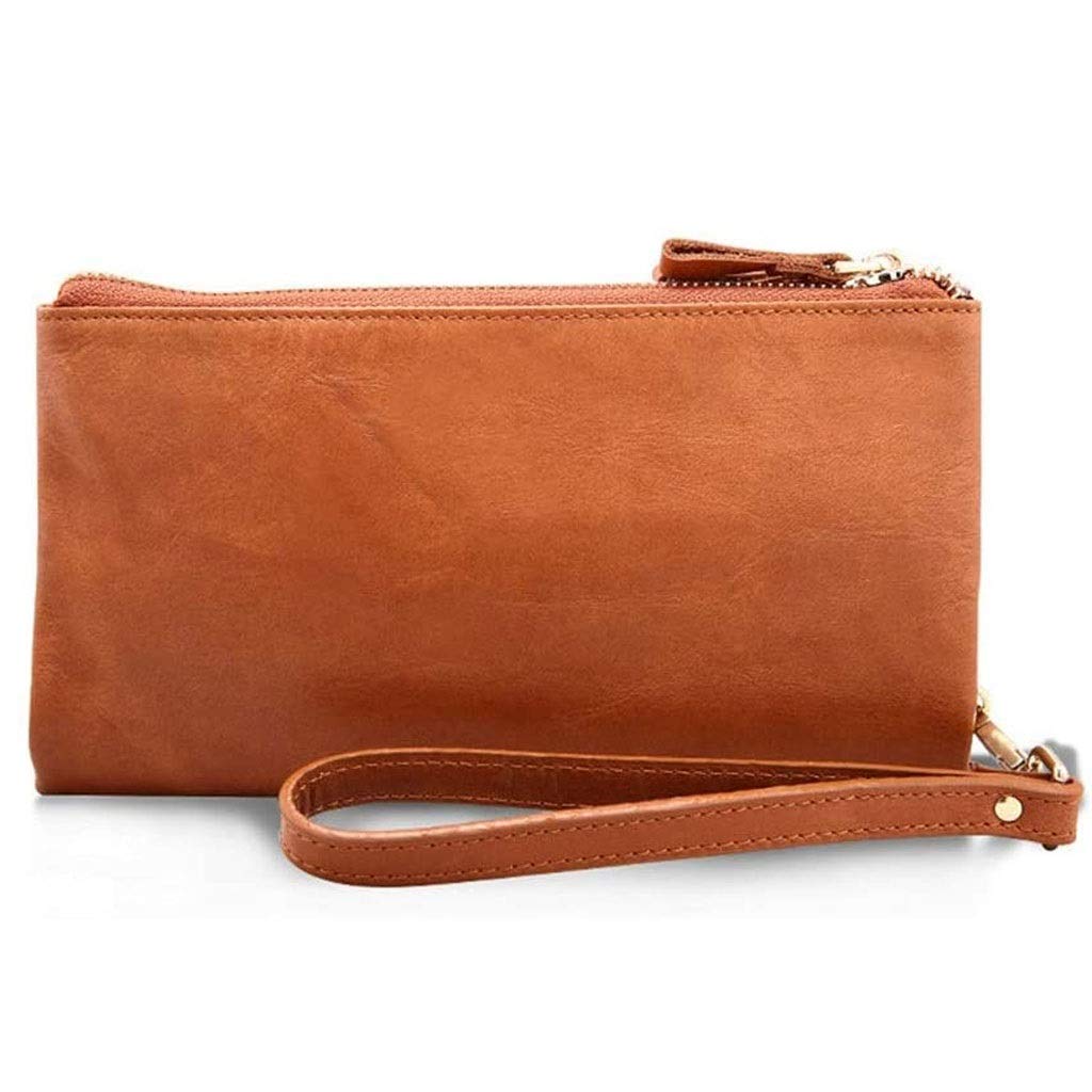 Brown Wallet Credit Card Holder and Coin Pocket with Safe Pocket Holds up More Cards Wallet