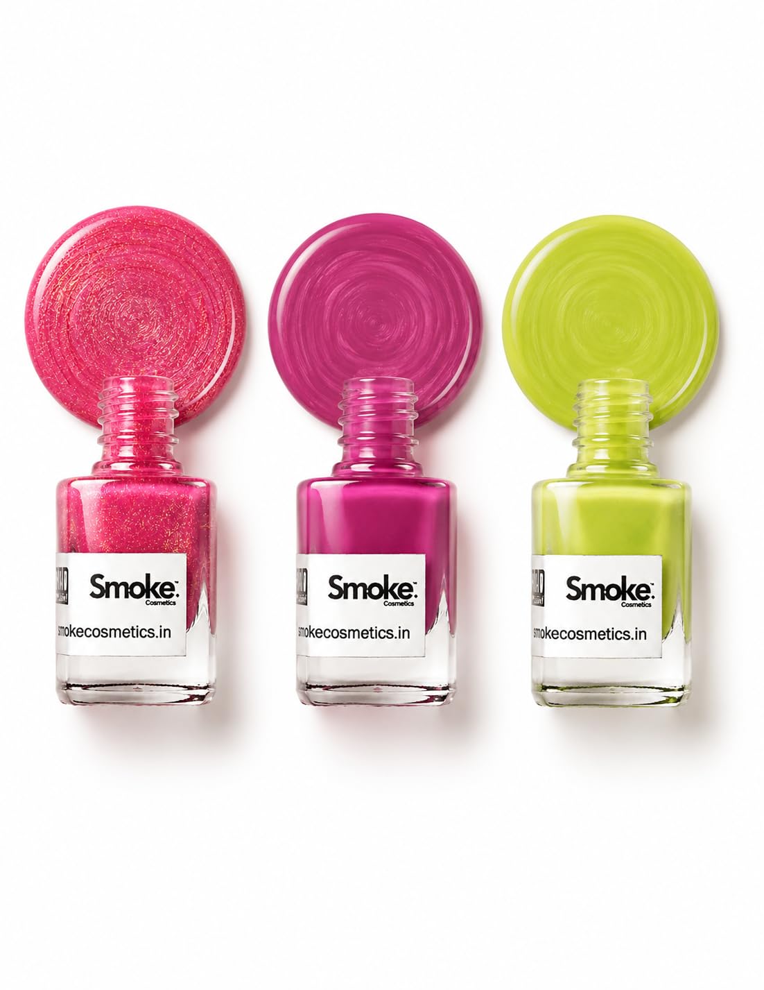 Mood Polish Matte Nail Polish Combo - Pack of 3 (Shimmer Pink, Magenta Pink, Olive Green) | 5 ml Each, Long-Lasting & Quick-Drying-picture-28