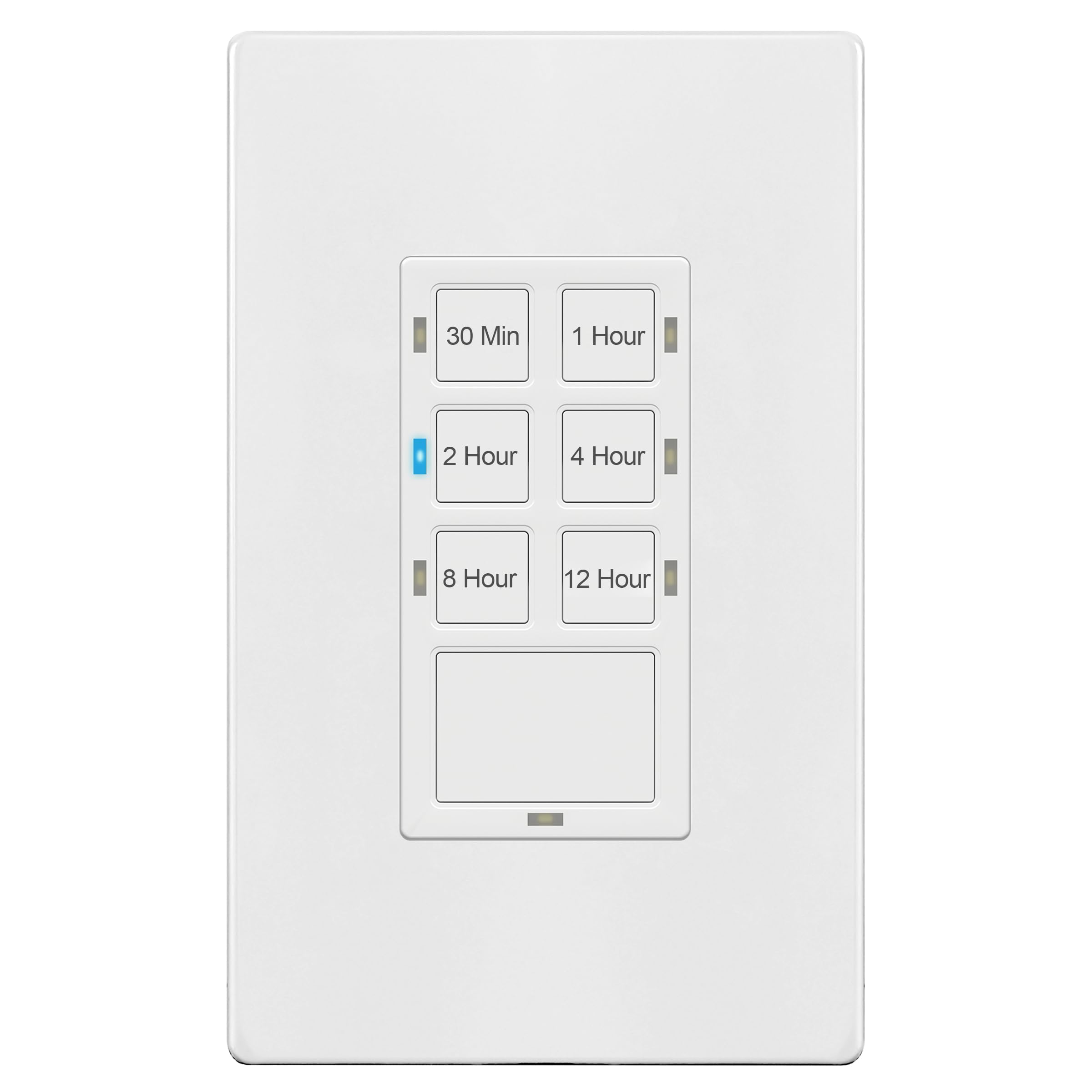 TG 12 Hour Timer Switch Neutral Wire Required for Patio, Path, Porch Lights and Sprinklers, 30min-12Hr, Wall Timer for Fan Motor and Ventilation, 1/