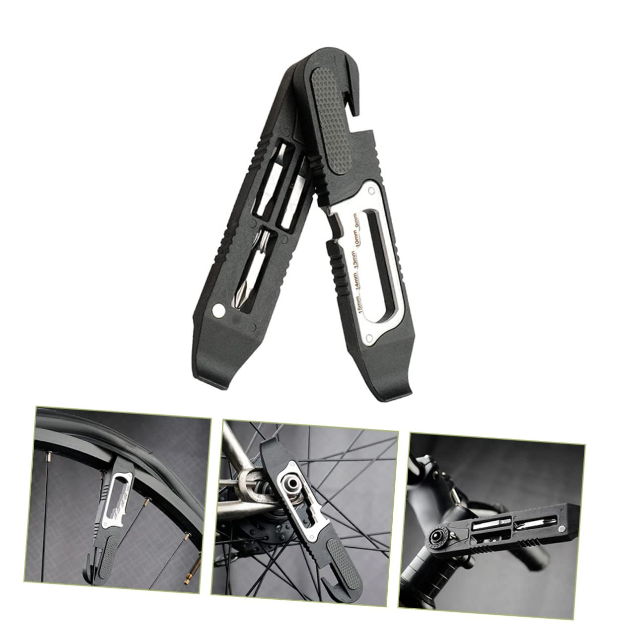 YARNOW Llave De Trinquete Herramienta para Reparar Neumáticos De Bicicleta Palanca para Neumáticos De Bicicleta Cuchara para Neumáticos De Bicicleta Herramienta para Reparar