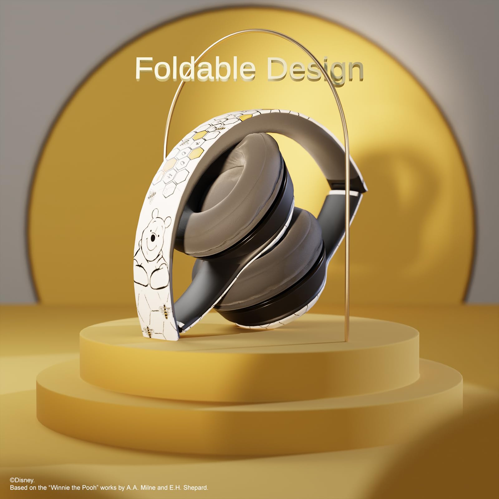 Amazon.com: Disney Winnie The Pooh Bluetooth Headphones Over