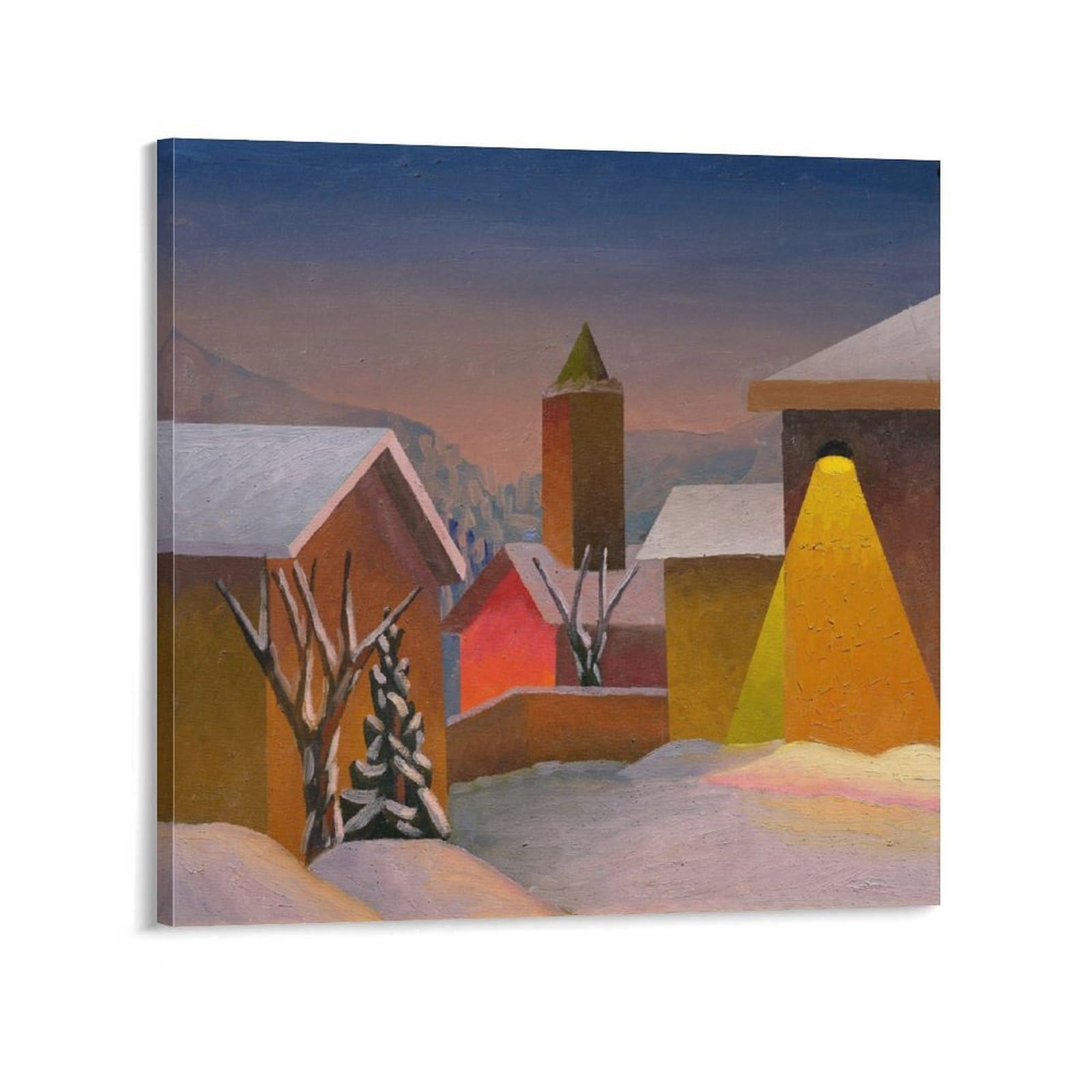 KLAGCBDF SALVO Inverno Wall Art Poster Prints Home Decor Picture Canvas Painting Posters 20x20inch(50x50cm)