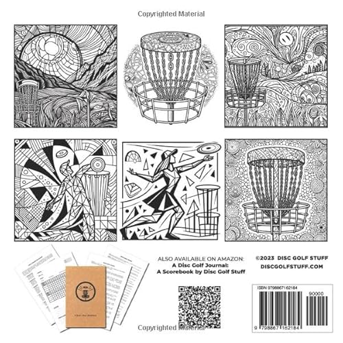 The Disc Golf Coloring Book: First Round - Image 2
