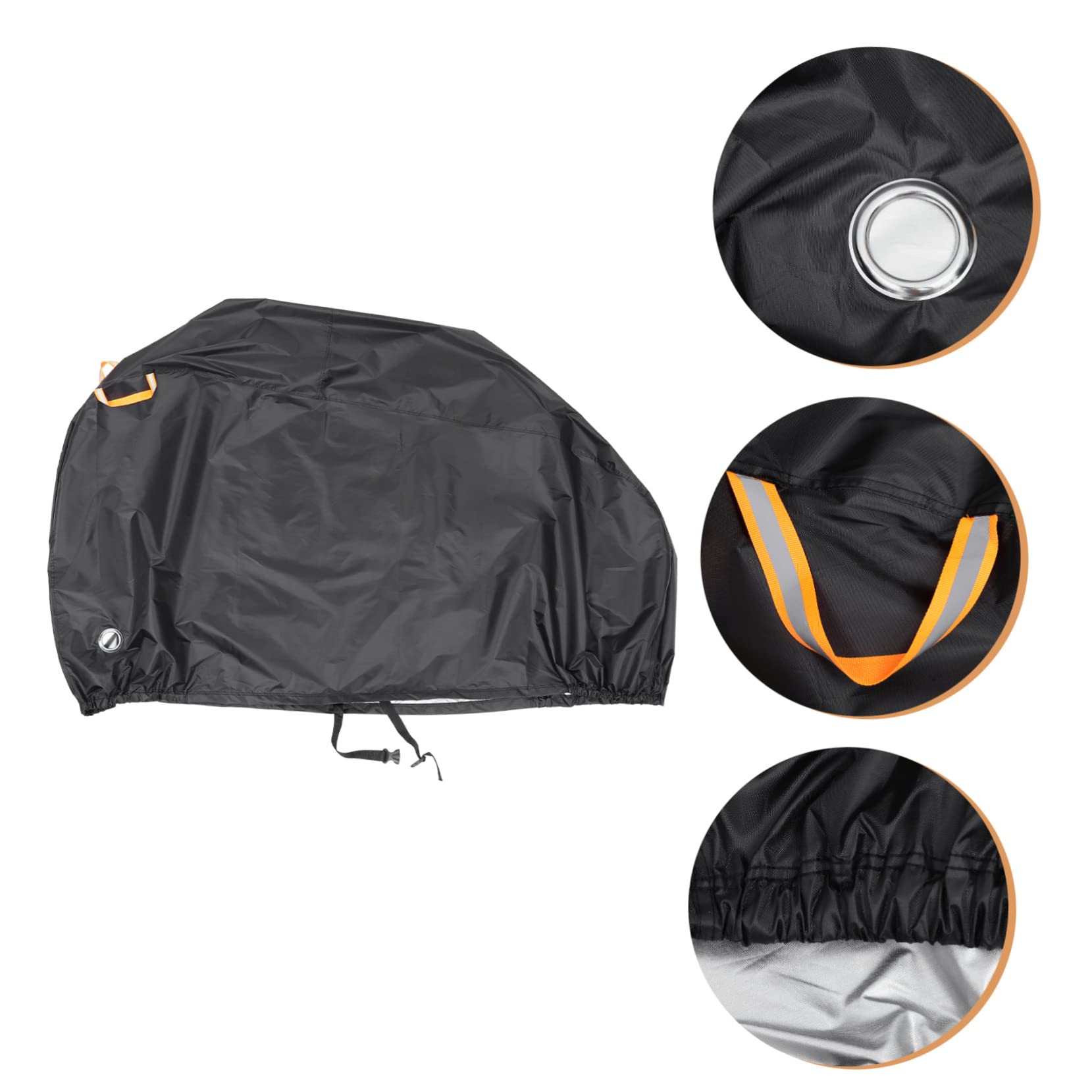 HANABASS 1Pc Fahrradabdeckung Fahrradüberdachung Fahrradabdeckung Outdoor Mountainbike Abdeckung Fahrradabdeckung Radfahren Wasserdichte Abdeckung Oxford Stoffabdeckung Schutzhülle