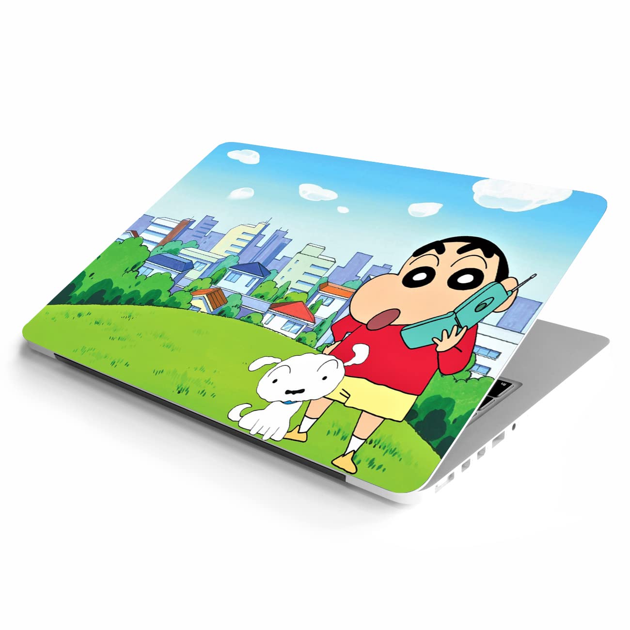 No Worries Shinchan Laptop Skin Sticker HD-Print & Quality Water-Resistant 17x11inch Easily Fit On All Laptop Sizes Up to 17inch | (B0968D771V) Amazon Price History, Amazon Price Tracker