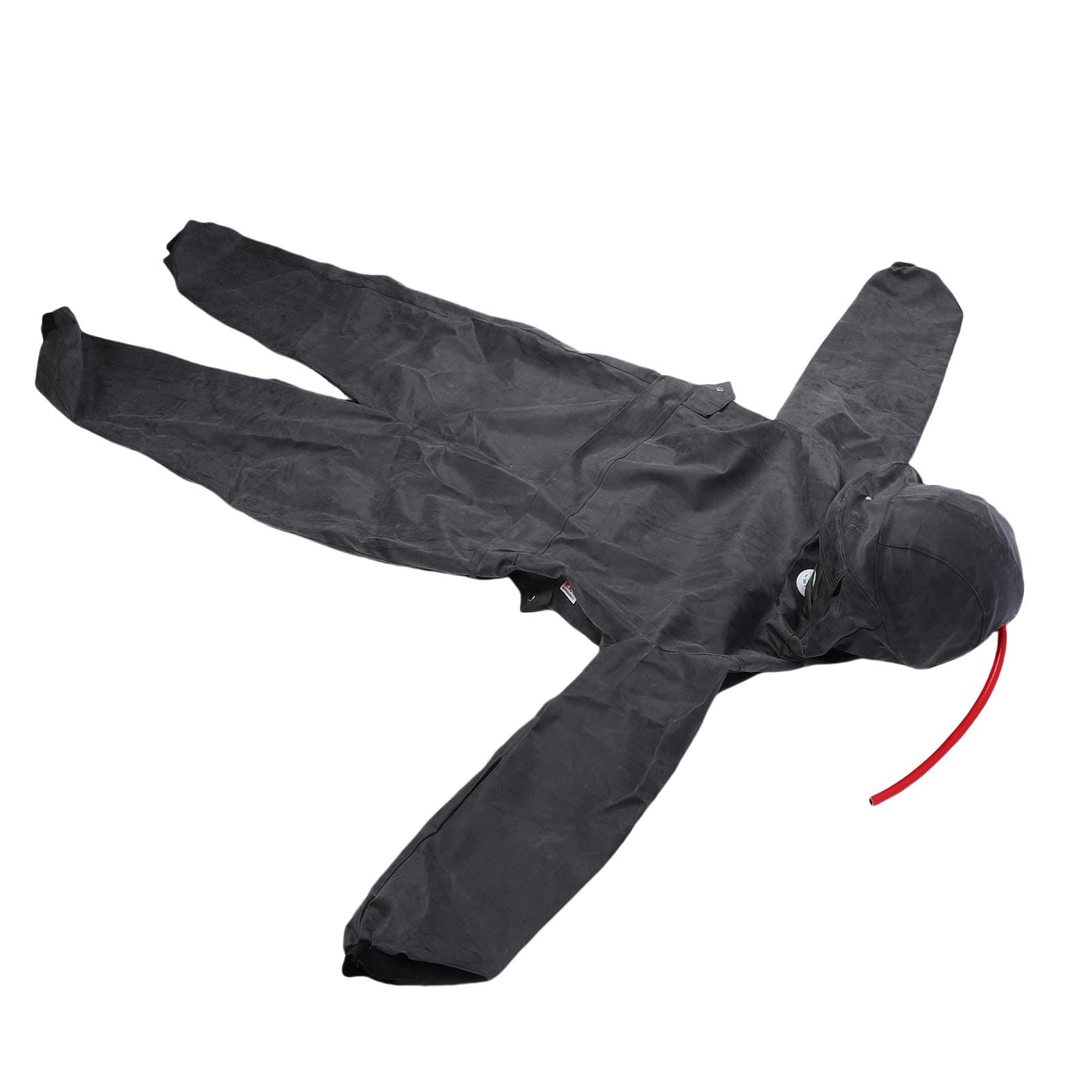 Combinaison de Sablage, Vêtements de Protection de Type Fendu pour Peinture par Pulvérisation et équipement Industriel en Caoutchouc avec Casque intégré et Conception de Flux d'air