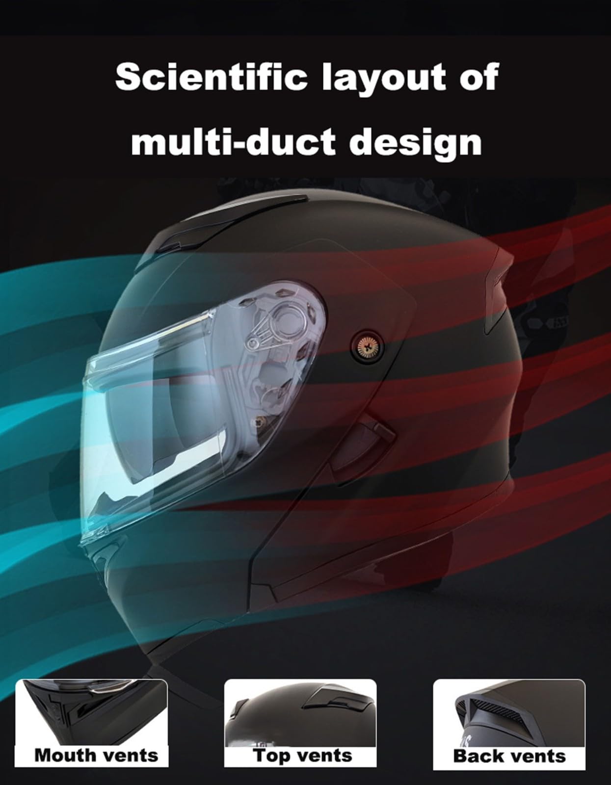 Casco Integrale Da Moto Con Di Lenti Caschi Da Scooter DOT/ECE Casco Da Moto Turistico Caschi Da Crash Per Uomini E Donne Pendolarismo Quotidiano Casco Scooter All Seasons