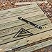 VINCA Rafter Triangle Square, ARLS-12 12 inch, Aluminum Black Finished