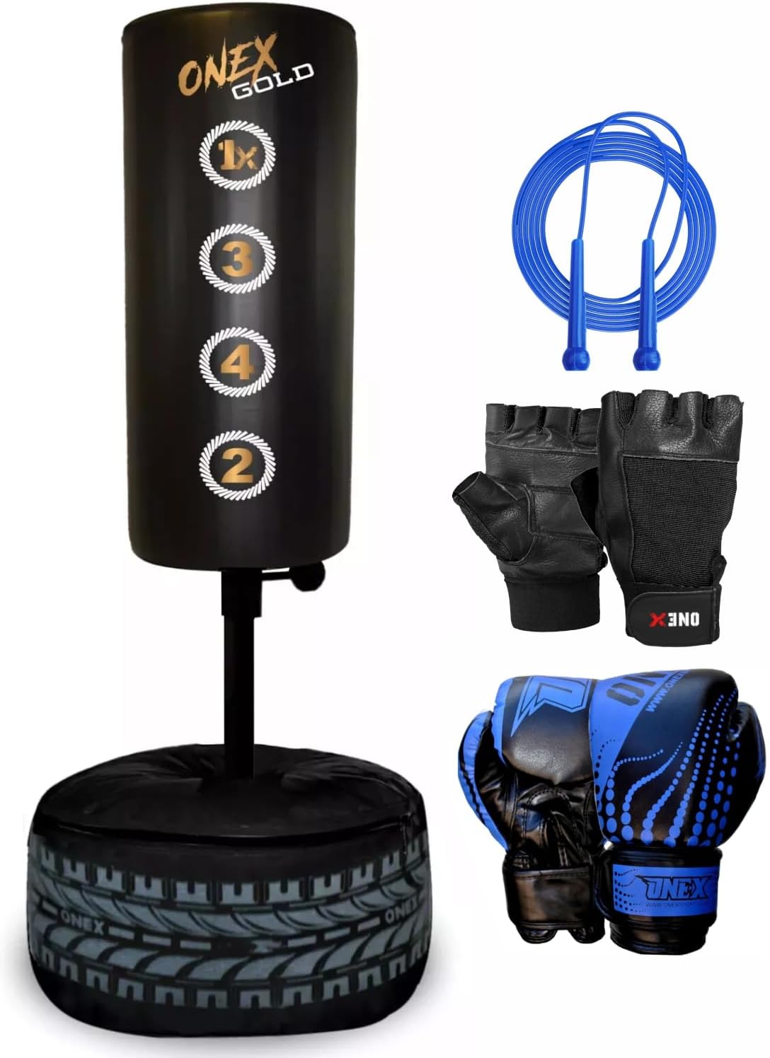 3.5 Free Standing Boxing Punch Bag Punch Bag Ball MMA Kick Training Set