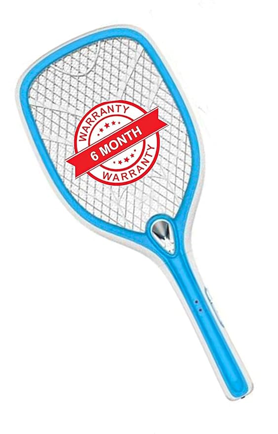 Aizdihar Kedar Rechargeable Mosquito Racket Led Light Bug Zapper with Abs Body Long Lasting Durable at Rs. 365