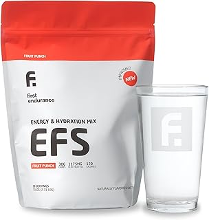 EFS Hydration & Endurance Drink Mix - Premium Carbohydrates for Energy & Performance, Electrolytes for Rapid Rehydration & Running, Cycling and Triathlon Nutrition | Isotonic Energy Fuel | Fruit Punch