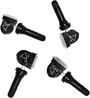 Tire Pressure Sensor 13598773 433MHz GM Programmed 4-Pack, TPMS Sensor for Chevy Silverado GMC Yukon Sierra Buick Cadillac