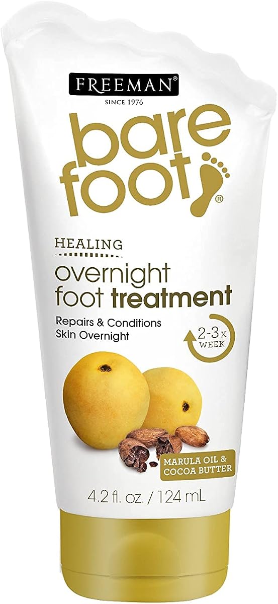 Freeman Bare Foot Overnight Foot Treatment 4.2 Ounce (124ml)