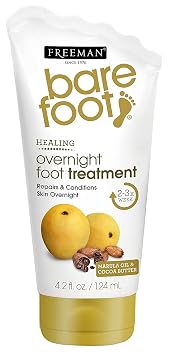 Freeman Bare Foot Overnight Foot Treatment 4.2 Ounce 124ml