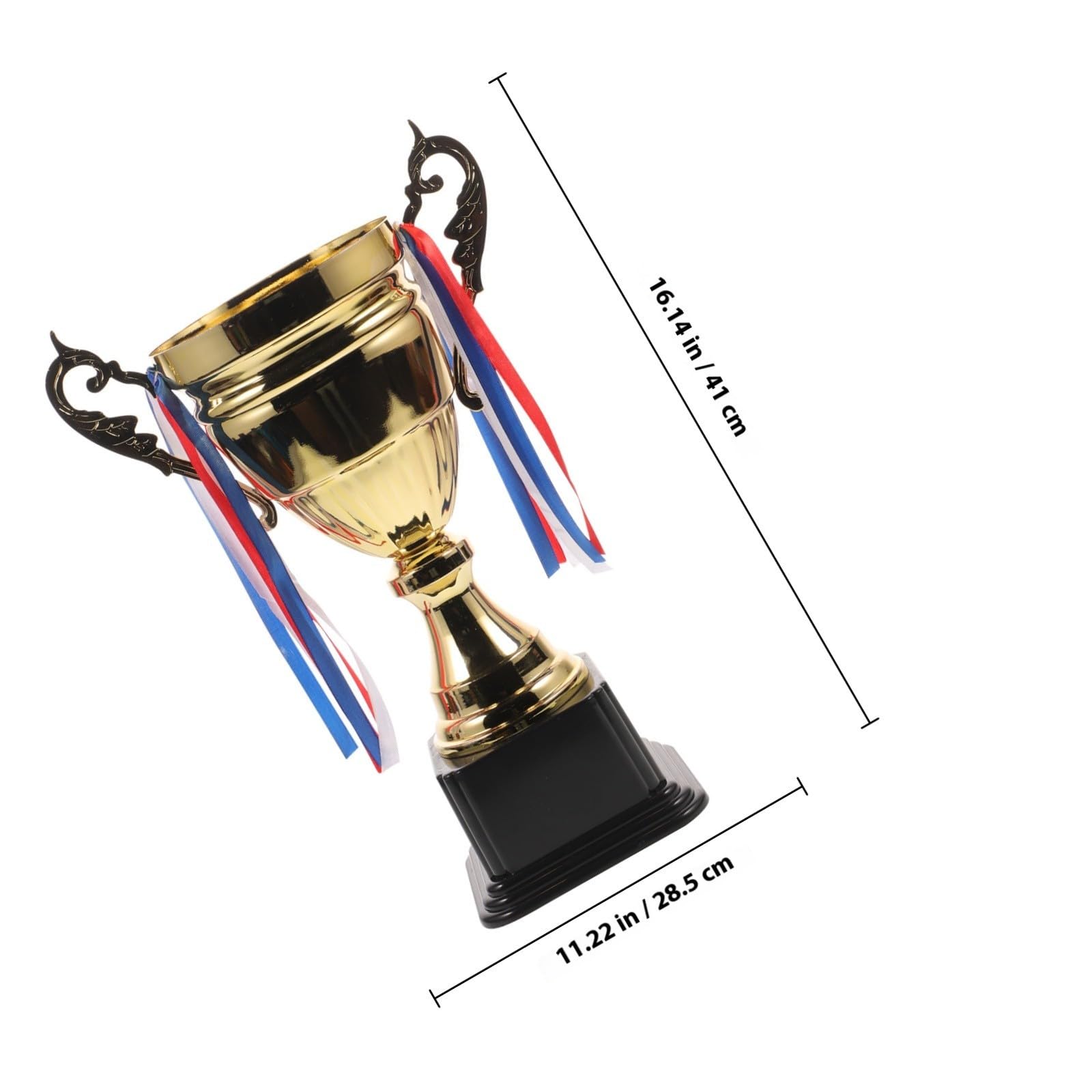 Trofeo de Competición Deportiva de Metal Dorado, Trofeo de Aleación para Torneo Escolar y Día de Atletismo, 1pieza