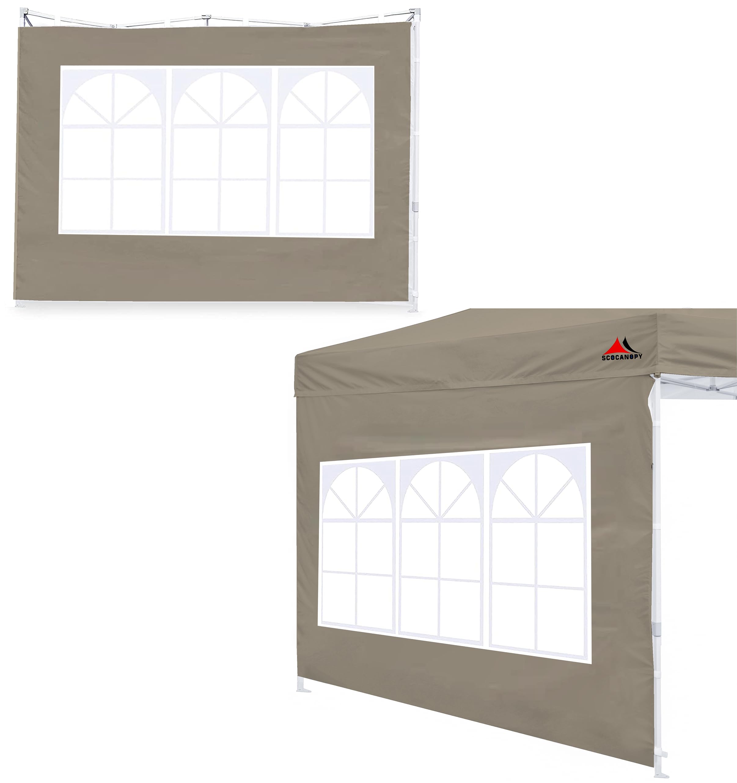Porta Para Dossel SCOCANOPY - 25x25cm Com Zíper Duplo Prata
