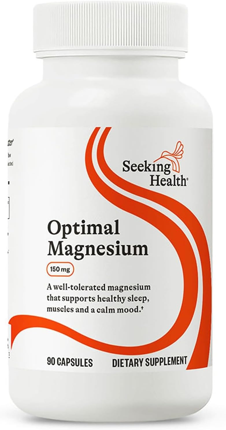 Optimal Magnesium - Energy & Sleep - 150 mg, 90 Capsules