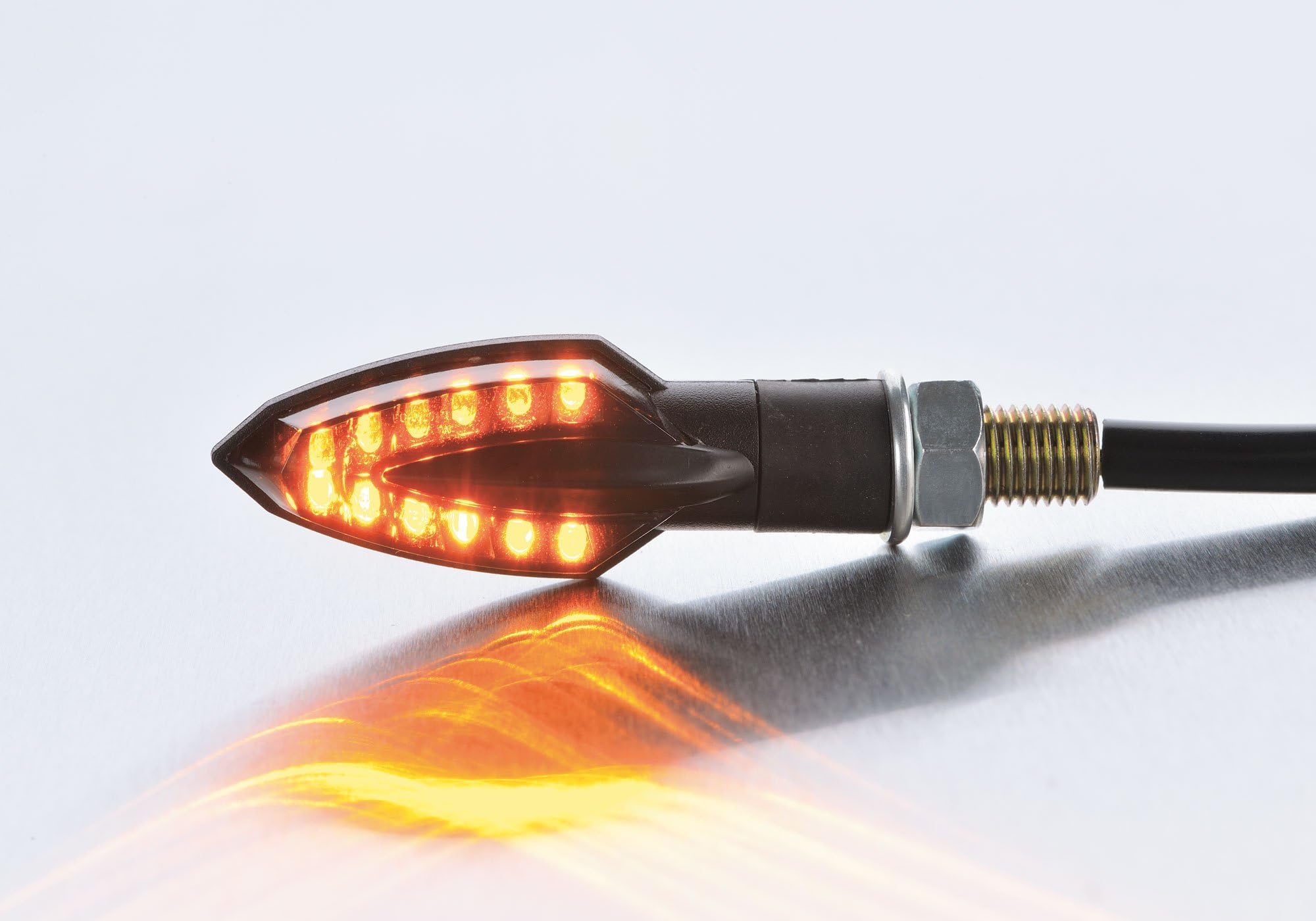PROTECH | Frecce a LED | RC-120 | Anteriore + Posteriore | 4 pezzi | Compatibile con KAWASAKI Ninja 650 EX650S 649ccm | anno di costruzione 2023-2024
