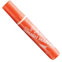Uchida 722-C-2 Marvy Fabric Brush Point Marker, Red, 1 Count Pack of 1