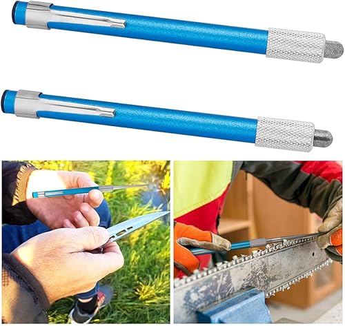 Miniatura 5 de Wolfride 2 afiladores de cuchillos dentados, barra de afilado de diamante retráctil, herramienta multifuncional para afilar cuchillos para cocina al