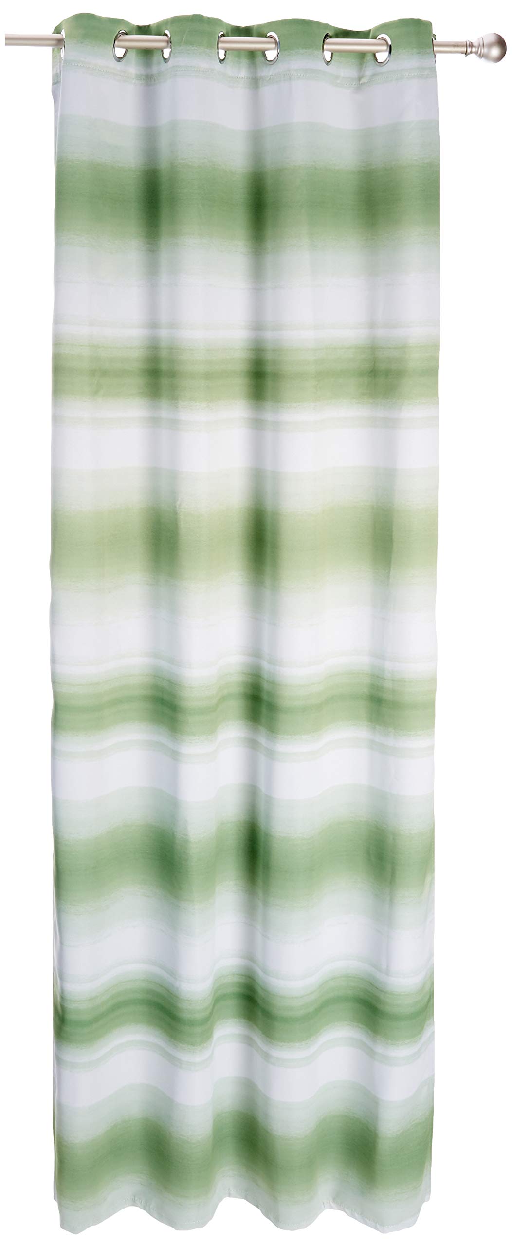 Albani Curtain with 8 Eyelets/Florida / 245 x 135 cm, Green, 245x135 cm