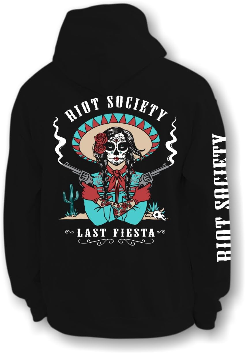 Riot Society Men's Graphic or Embroidered Hoodie Hooded Sweatshirt
