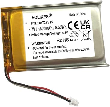 AOLIKES 3.7v 1500mAh Replacement Battery for SteelSeries Arctis 9X Wireless Gaming Headset - Not Compatible with Arctis 9 Headset