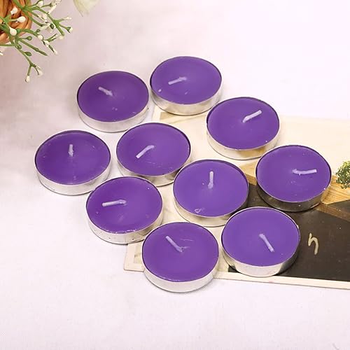 Miniatura 2 de Velas de té de boda sin perfume, velas de té decorativas