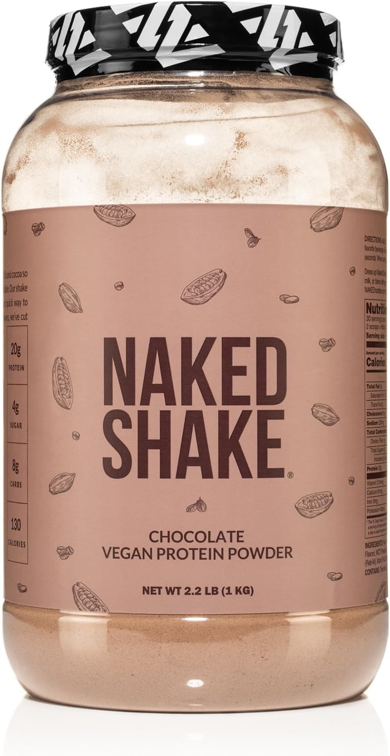 Shake - Chocolate Protein Powder - Plant Based Protein Shake with Mct Oil, NSF Certified, Gluten-Free, Soy-Free, No Gmos Or Artificial Sweeteners - 30 Servings