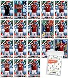Topps UEFA EURO 2024 Germany Tading Cards - Bundle mit exklusiven collect-it.de MY HOME OF CARDS + TOYS Sleeves