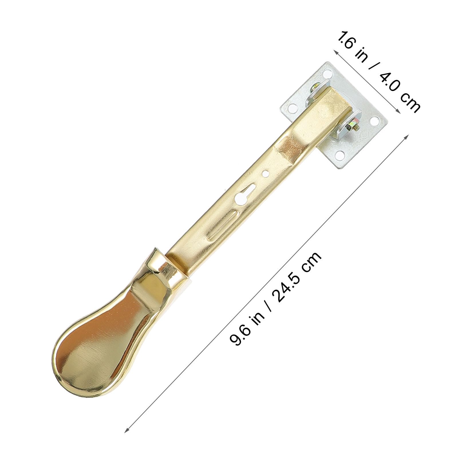 Didiseaon Pédales de Piano Robustes en Métal Imitation Or pour Piano Droit, Lot de 3 Pièces Professionnelles et Antirouille, Accessoires Domestiques Essentiels